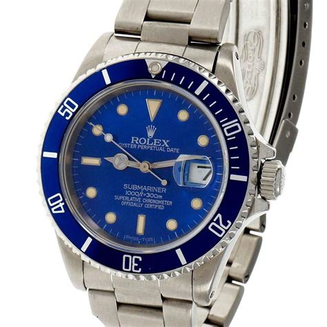 rolex submariner 16610 custom deepblue|Rolex Submariner 16610 review.